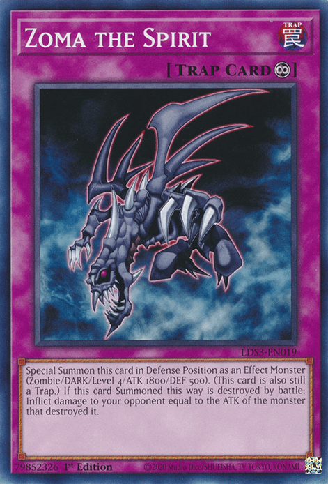Zoma the Spirit [LDS3-EN019] Common (ONLINE ORDER ONLY)