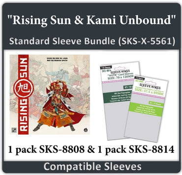 "Rising Sun & Kami Unbound" Compatible Sleeve Bundle (8808 X 1 + 8814 X 1) (ONLINE ORDER ONLY)