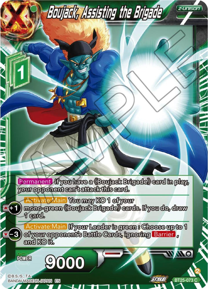 Boujack, Assisting the Brigade (BT25-073) [Legend of the Dragon Balls] (ONLINE ORDER ONLY)