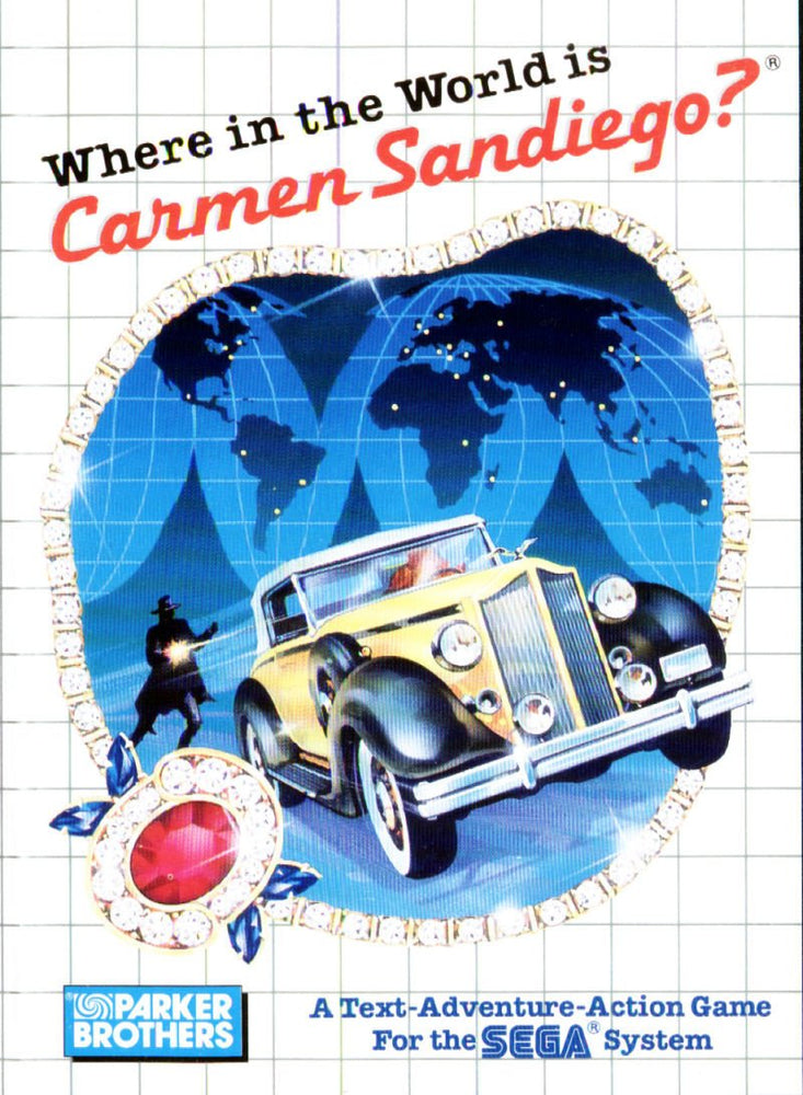 Where in the World is Carmen Sandiego (Sega Master System) (ONLINE ORDER ONLY)