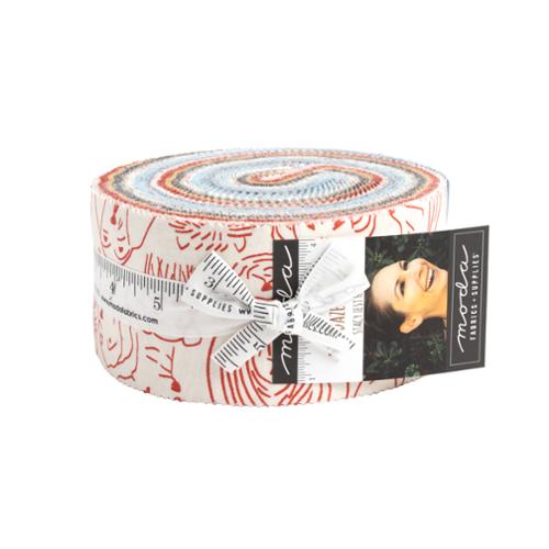 Dog Daze Jelly Roll® by Stacy Iest Hsu for Moda Fabrics – 40 Strips (ONLINE ORDER ONLY)
