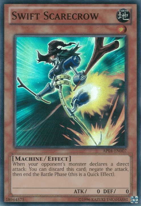 Swift Scarecrow [AP04-EN007] Super Rare (ONLINE ORDER ONLY)