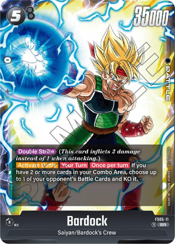 Bardock (FS05-11) [Starter Deck 5: Bardock] (ONLINE ORDER ONLY)