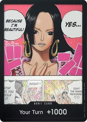 DON!! Card (Boa Hancock) (Double Pack Set Vol. 4) [500 Years in the Future] (ONLINE ORDER ONLY)