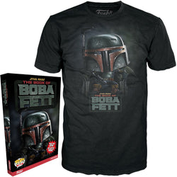 Star Wars May the 4th Boba Fett Adult Boxed Gray Pop! T-Shirt (Online Order Only)