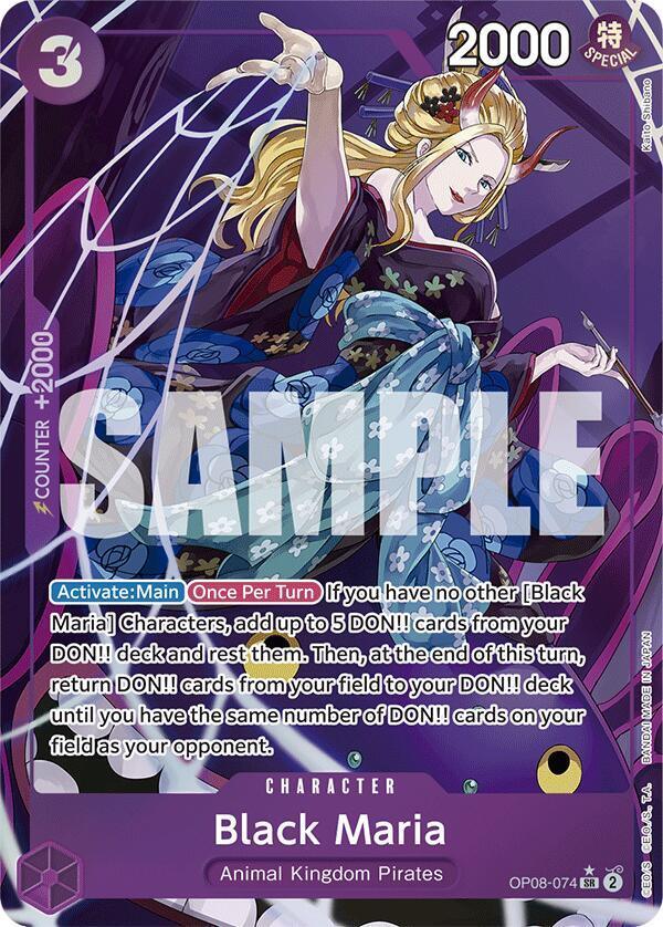Black Maria (Parallel) [Two Legends] (ONLINE ORDER ONLY)