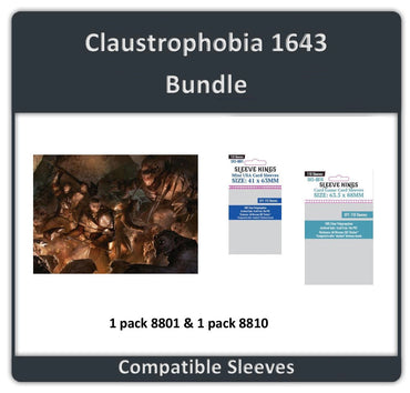 "Claustrophobia 1643" Compatible Sleeve Bundle (8801 X 1 + 8810 X 1) (ONLINE ORDER ONLY)