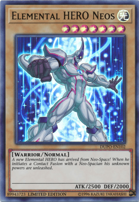 Elemental Hero Neos [DUPO-EN102] Ultra Rare (ONLINE ORDER ONLY)