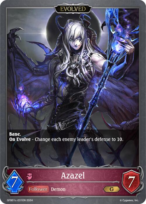 Azazel (Evolved) (GFB01c-031EN) [Gloryfinder Bundle 01: Guide to Glory]