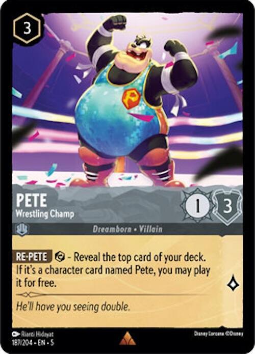 Pete - Wrestling Champ (187/204) [Shimmering Skies] (ONLINE ORDER ONLY)
