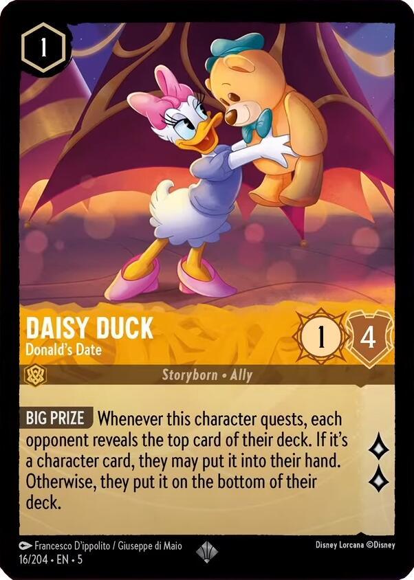 Daisy Duck - Donald's Date (16/204) [Shimmering Skies] (ONLINE ORDER ONLY)