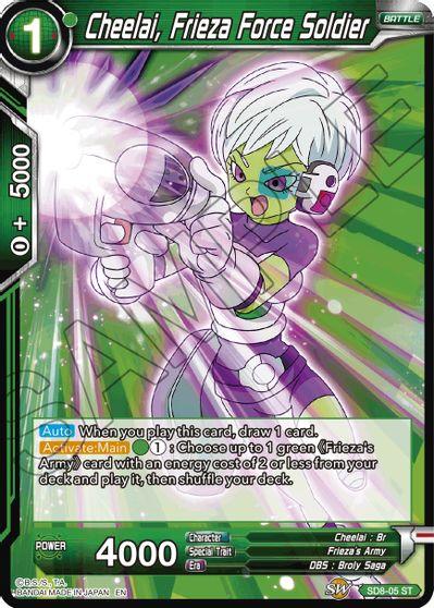 Cheelai, Frieza Force Soldier (Reprint) (SD8-05) [Battle Evolution Booster] (ONLINE ORDER ONLY)