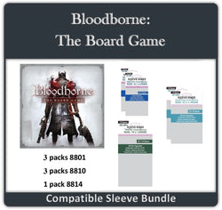 "Bloodborne: The Board Game" Compatible Sleeve Bundle (8801 X 3 + 8810 X 3 + 8814 X 1) (ONLINE ORDER ONLY)