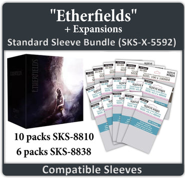 "Etherfields"+ Expansions Compatible Sleeve Bundle (8810 X 10 + 8838 X 6) (ONLINE ORDER ONLY)