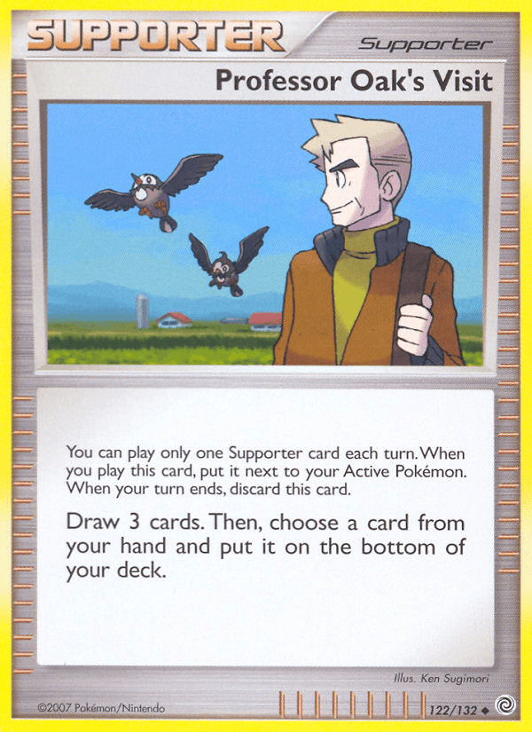 Professor Oak's Visit (122/132) [Diamond & Pearl: Secret Wonders] (Online Only)