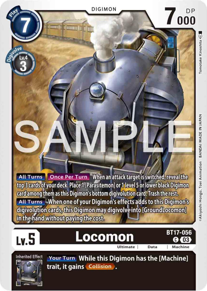 Locomon [BT17-056] [Secret Crisis] (ONLINE ORDER ONLY)