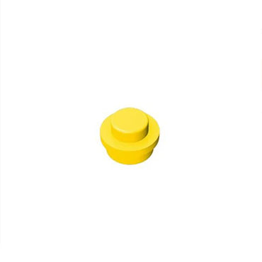Yellow 4073 1x1 Round Plate Brick – Choose Quantity – LEGO® Compatible Bulk Lot (ONLINE ORDER ONLY)