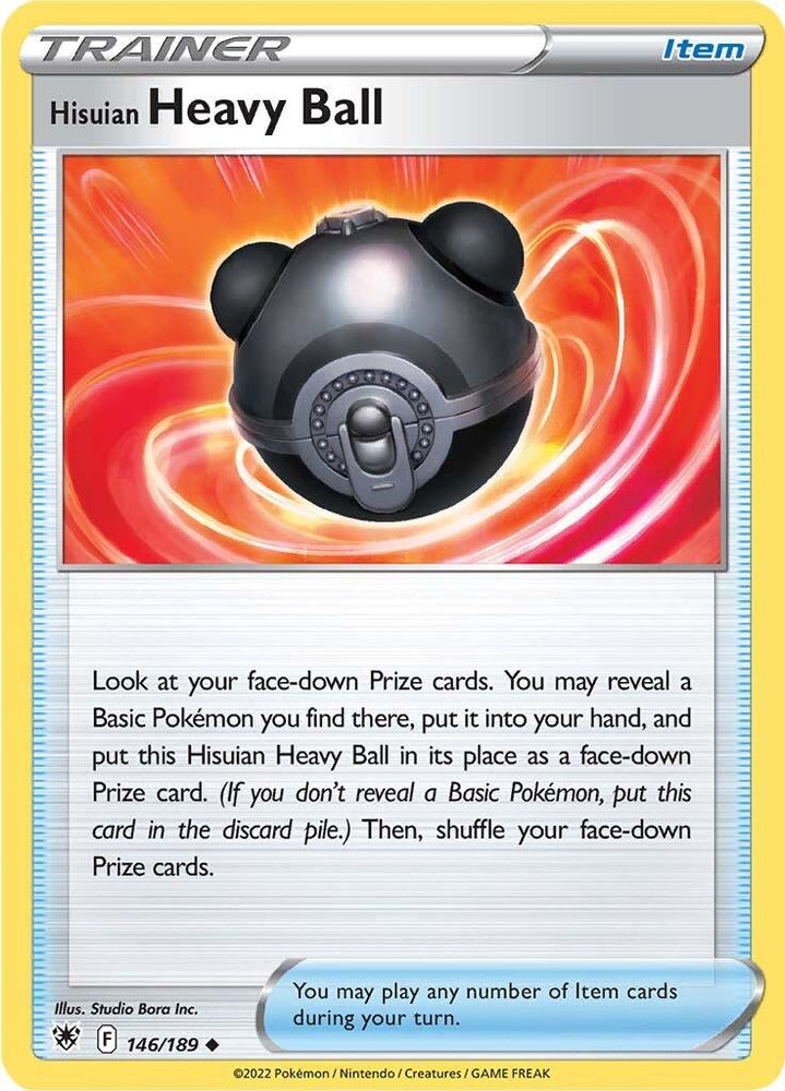 Hisuian Heavy Ball (146/189) [Sword & Shield: Astral Radiance] (Online Only)