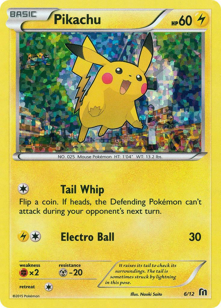 Pikachu (6/12) [McDonald's Promos: 2015 Collection] (Online Only)