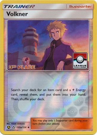 Volkner (135a/156) (League Challenge 3rd Place) [Sun & Moon: Ultra Prism] (Online Only)