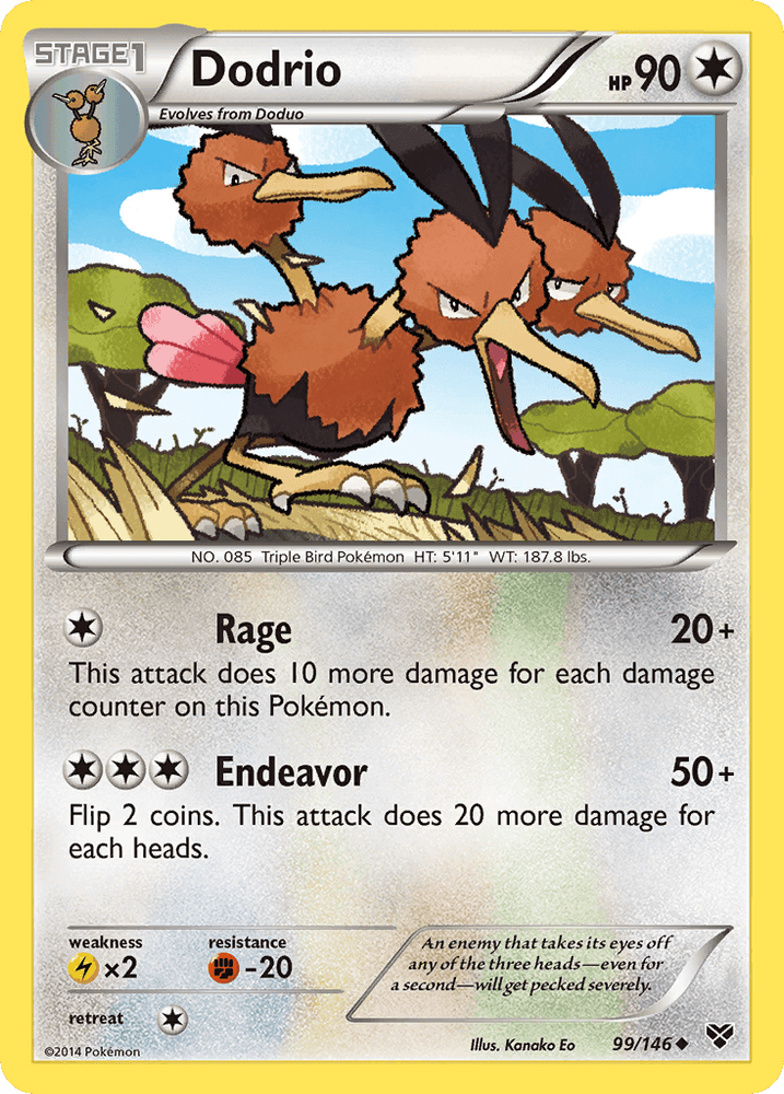 Dodrio (99/146) [XY: Base Set] (Online Only)