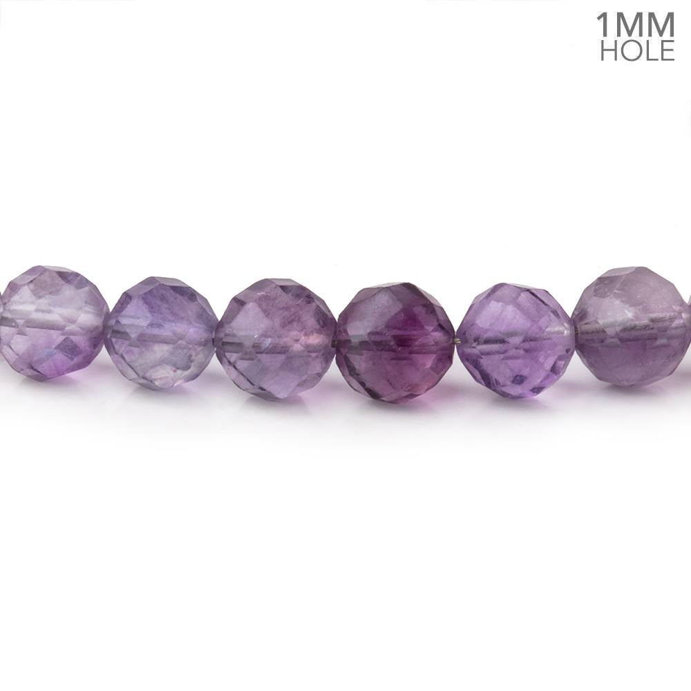 5.5mm Fluorite Faceted Round Beads 16 inch 75 pieces 1mm hole (ONLINE ORDER ONLY)