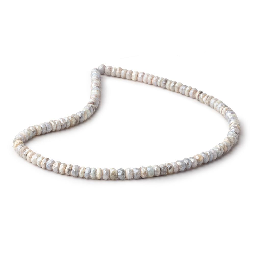 5.5mm Mystic Sapphire Faceted Rondelle Beads 14 inch 99 pieces (ONLINE ORDER ONLY)