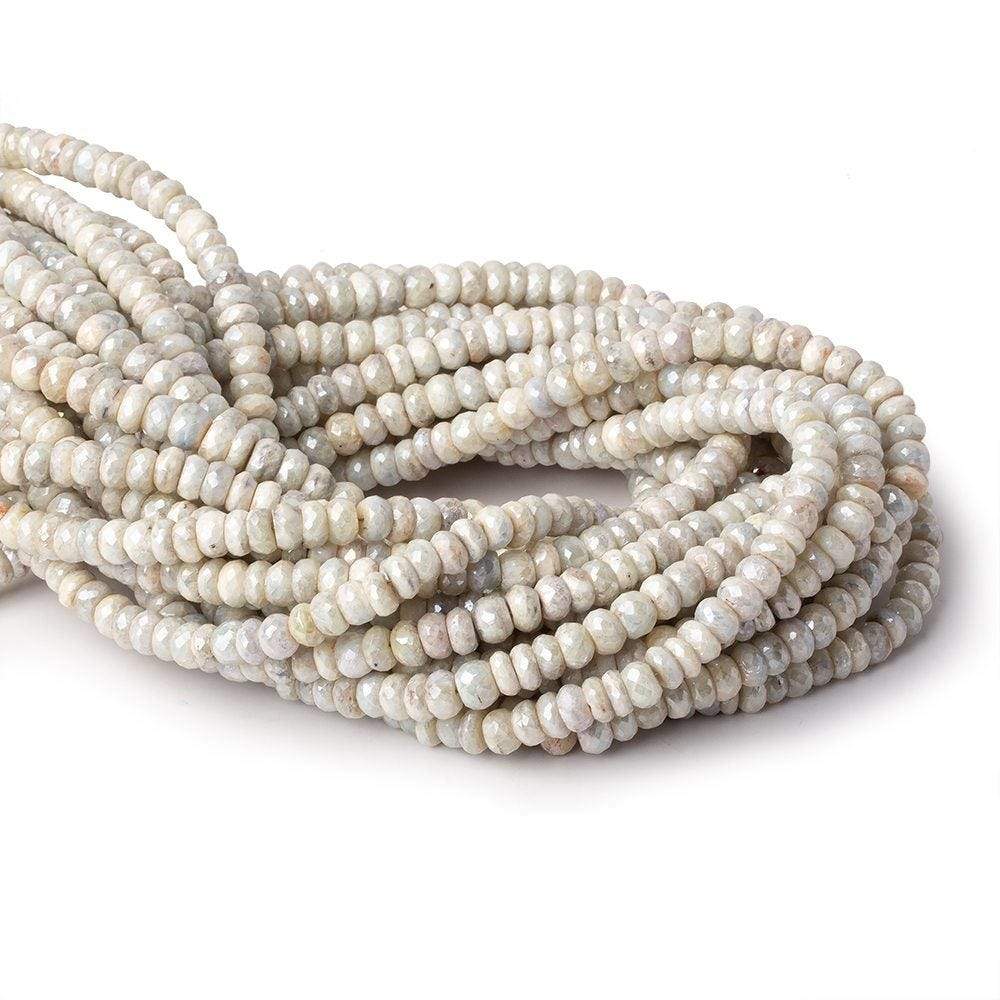 6mm Mystic Sapphire faceted rondelle beads 14 inch 105 pieces (ONLINE ORDER ONLY)