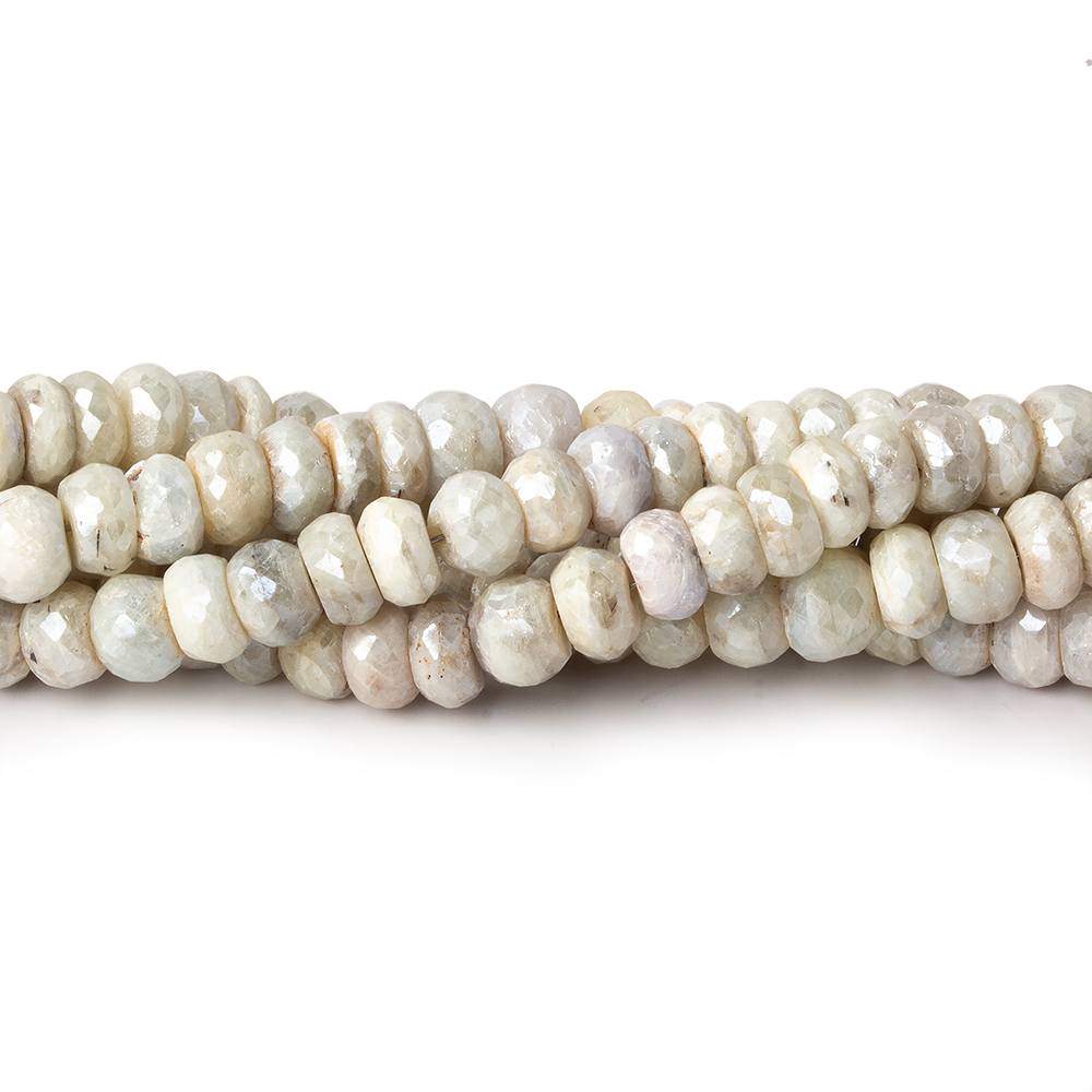 6mm Mystic Sapphire faceted rondelle beads 14 inch 105 pieces (ONLINE ORDER ONLY)