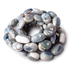 5.5x5-20x14mm Australian Opal Plain Nugget Beads 16 inch 35 pieces (ONLINE ORDER ONLY)