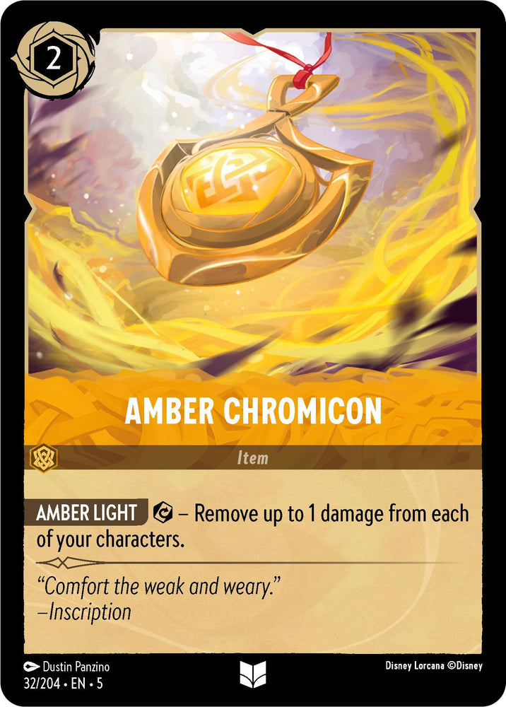Amber Chromicon (32/204) [Shimmering Skies] (ONLINE ORDER ONLY)