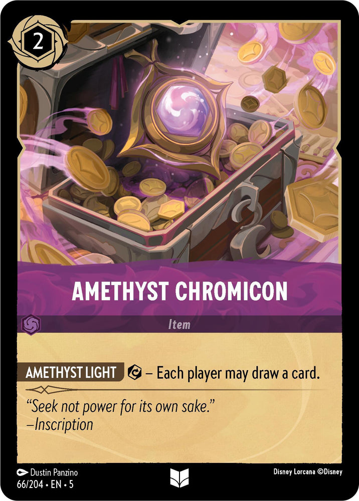 Amethyst Chromicon (66/204) [Shimmering Skies] (ONLINE ORDER ONLY)