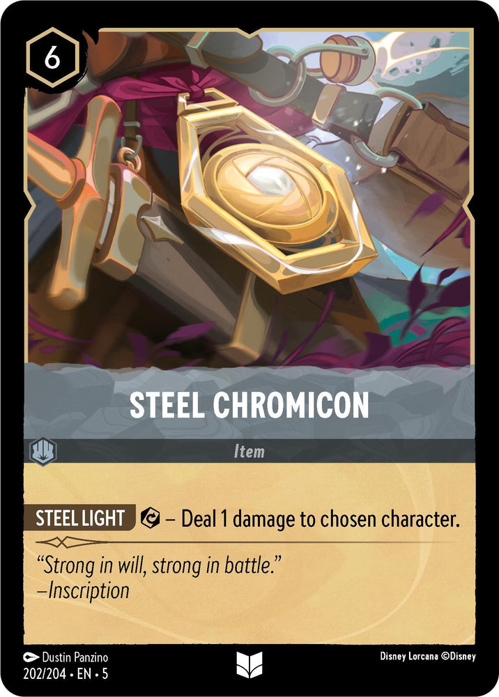 Steel Chromicon (202/204) [Shimmering Skies] (ONLINE ORDER ONLY)