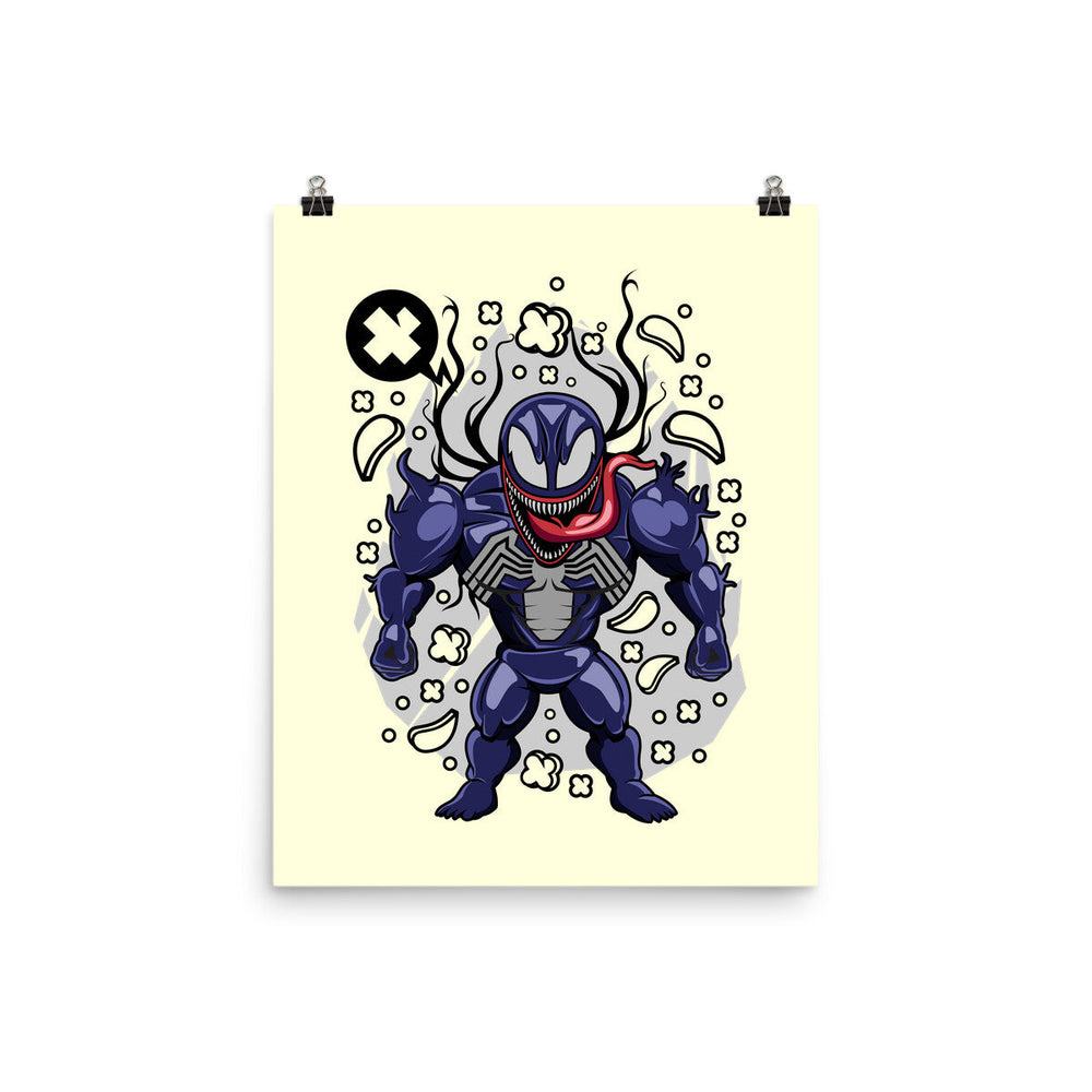 Cartoon Symbiote (Online Order Only)