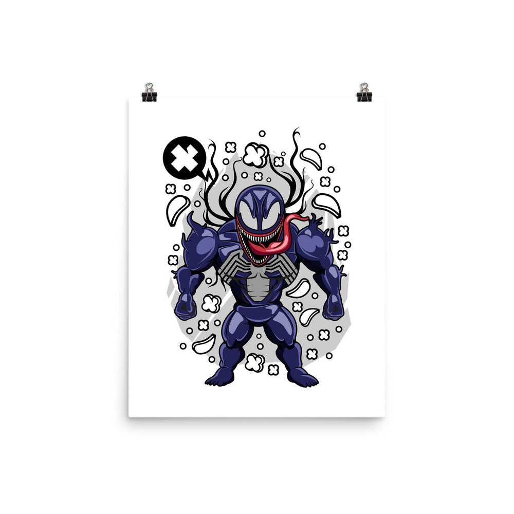 Cartoon Symbiote (Online Order Only)