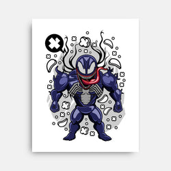 Cartoon Symbiote (Online Order Only)