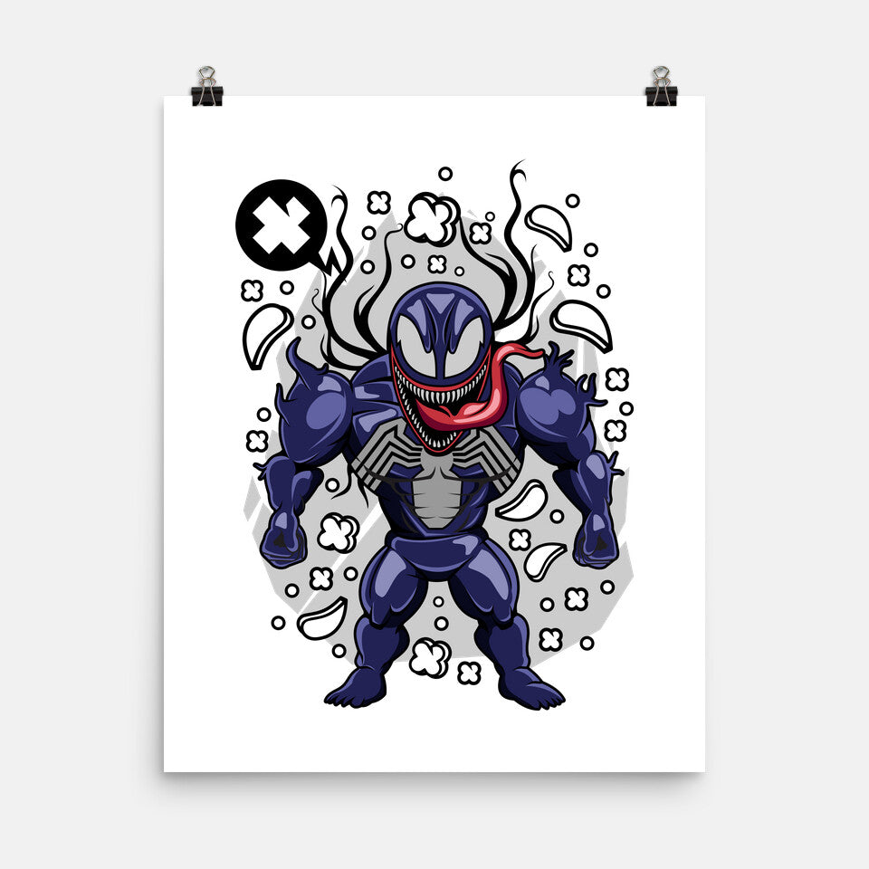 Cartoon Symbiote (Online Order Only)