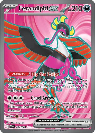 Fezandipiti ex (084/064) [Scarlet & Violet: Shrouded Fable] (Online Only)