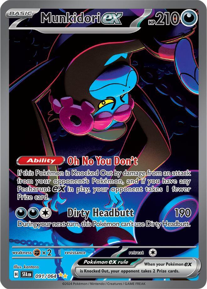 Munkidori ex (091/064) [Scarlet & Violet: Shrouded Fable] (Online Only)