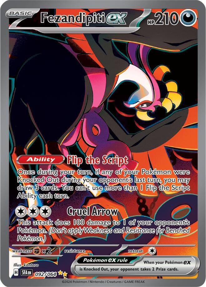 Fezandipiti ex (092/064) [Scarlet & Violet: Shrouded Fable] (Online Only)