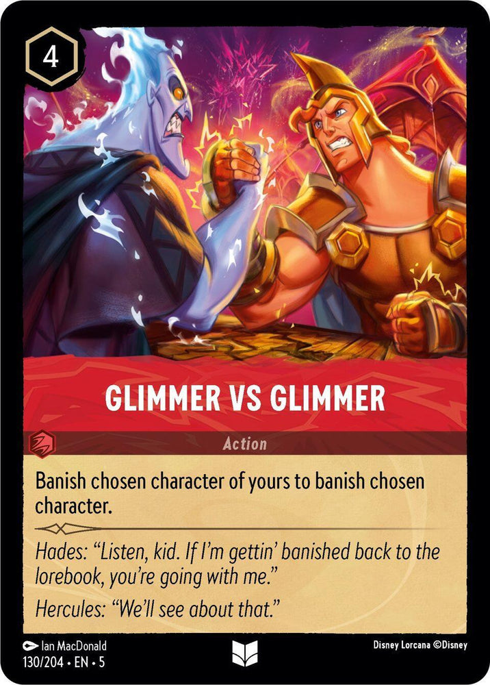 Glimmer vs Glimmer (130/204) [Shimmering Skies] (ONLINE ORDER ONLY)