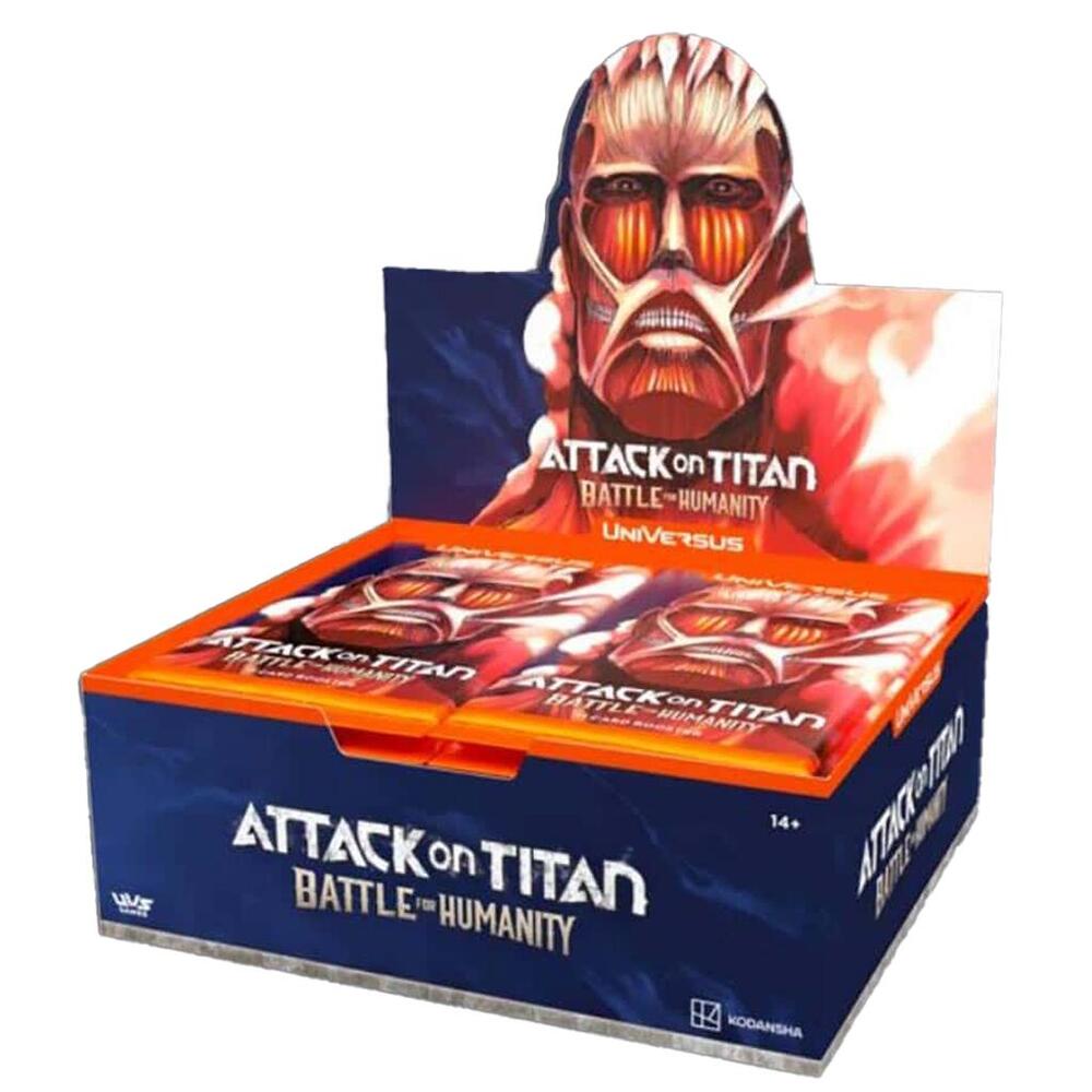 UniVersus Attack on Titan: Battle for Humanity Booster box