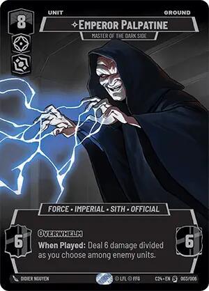 Emperor Palpatine - Master of the Dark Side (2024 Convention Exclusive) (003/006) [Miscellaneous] (ONLINE ORDER ONLY)
