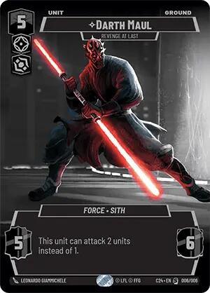 Darth Maul - Revenge at Last (2024 Convention Exclusive) (006/006) [Miscellaneous] (ONLINE ORDER ONLY)