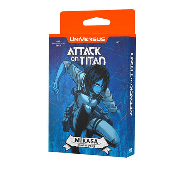 UniVersus Attack on Titan Mikasa Clash Deck
