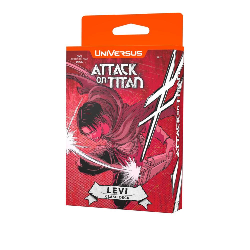 UniVersus Attack on Titan Levi Clash Deck