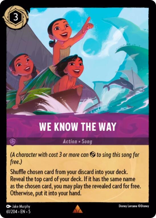 We Know the Way (61/204) [Shimmering Skies] (ONLINE ORDER ONLY)