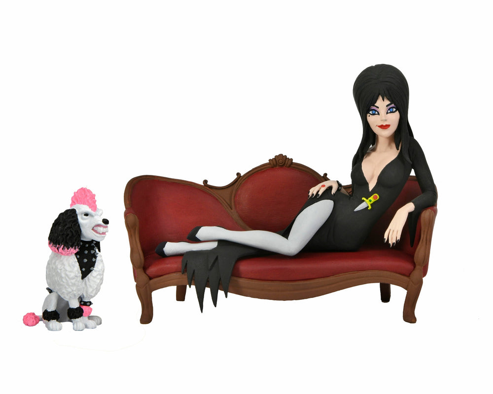 NECA Elvira, Mistress of the Dark – Elvira on Couch Boxed Set (ONLINE ORDER ONLY)