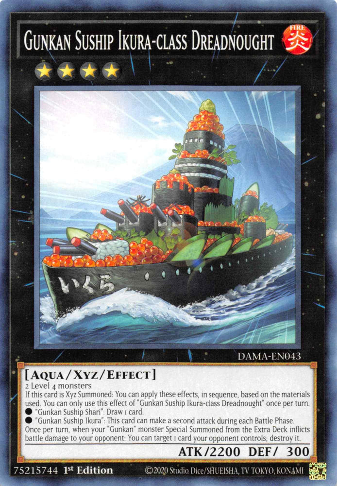 Gunkan Suship Ikura-class Dreadnought [DAMA-EN043] Common (ONLINE ORDER ONLY)