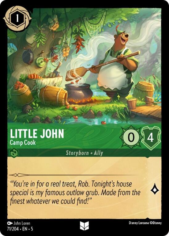 Little John - Camp Cook (71/204) [Shimmering Skies] (ONLINE ORDER ONLY)
